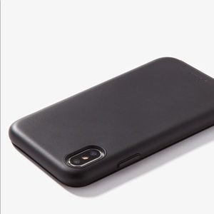 Sonix Black Leather iPhone XS / X Case